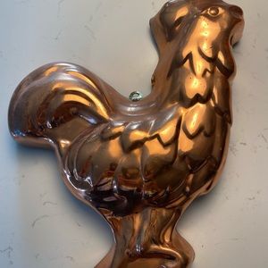 Vintage Copper Rooster Mold